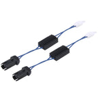 2 PCS T10 Car Auto Clearance Light Warning Error-free Decoder Adapter for DC 12V/3W, T10