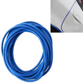 5m Car Decorative Strip PVC Chrome Decoration Strip Door Seal Window Seal, Blue, Red, Transparent, White, Black, Grey Blue Blue