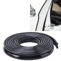 5.6m Car Decorative Strip Rubber Chrome Decoration Strip Door Seal Window Seal, 5.6m Black, 5.6m Red, 5.6m Transparent 5.6m Black Black