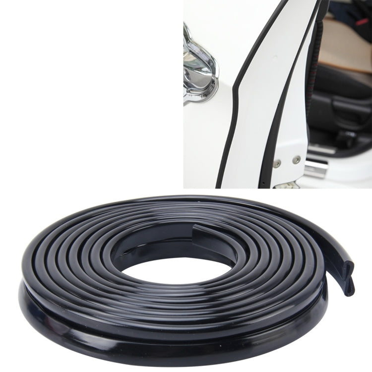 5.6m Car Decorative Strip Rubber Chrome Decoration Strip Door Seal Window Seal, 5.6m Black, 5.6m Red, 5.6m Transparent 5.6m Black Black