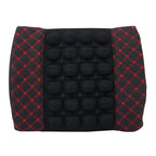 12V Four Season Chemical Fiber Wrapping Lumbar Seat Relaxation Waist Support Cushion for Car Office Family