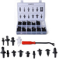 350 PCS Universal Car Retainer Clips Assortment Car Panel Trim Plastic Fasteners Rivet Clips Set, 350 PCS 350 PCS