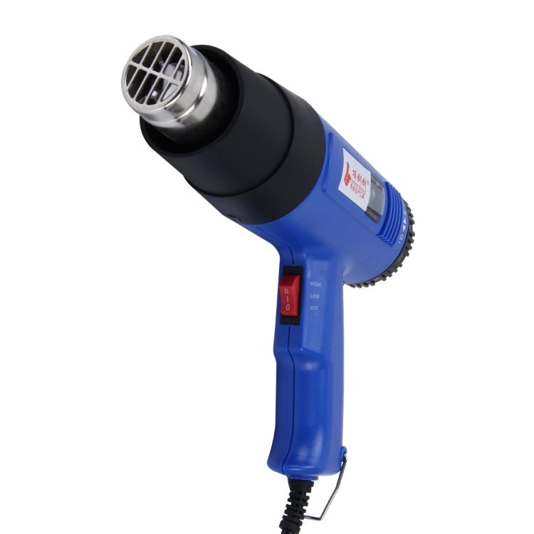 DINGGUAGUA 1800W Industrial Heavy Duty Professional Adjustable Temperature from 50 Degrees Celsius to 650 Degrees Celsius Heat Air Gun Tool with Temperature Display, Temperature Display 50 to 650 Degrees – Durable Build, Easy to Use
