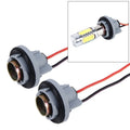 2 PCS Car Auto LED Bulb Socket Holder (No Including Light), 1156, 7443, H1/H3, H4, H7, H8/H11 1156 CMS9154A