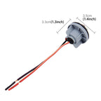 2 PCS Car Auto LED Bulb Socket Holder (No Including Light), 1156, 7443, H1/H3, H4, H7, H8/H11