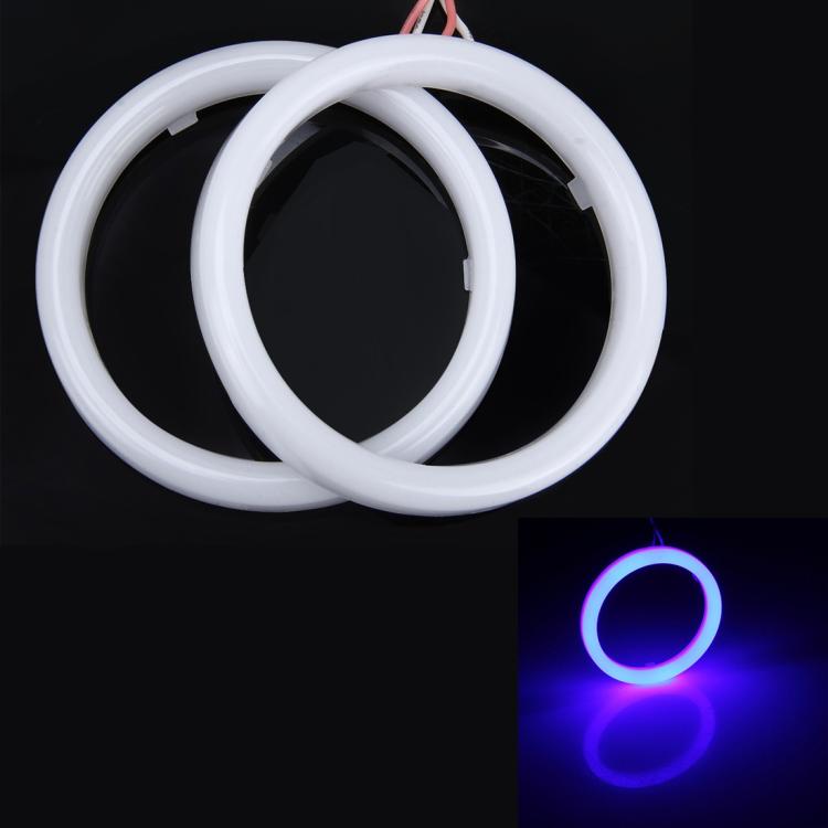 2 PCS 2.5inch Car Angel Eyes Light, DC 12V Blue Light