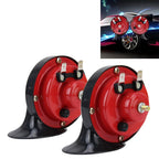 2 PCS SEGER Supertone 12V High Tone / Low Tone 118dB Twin Horn Kit with Bracket Default Title