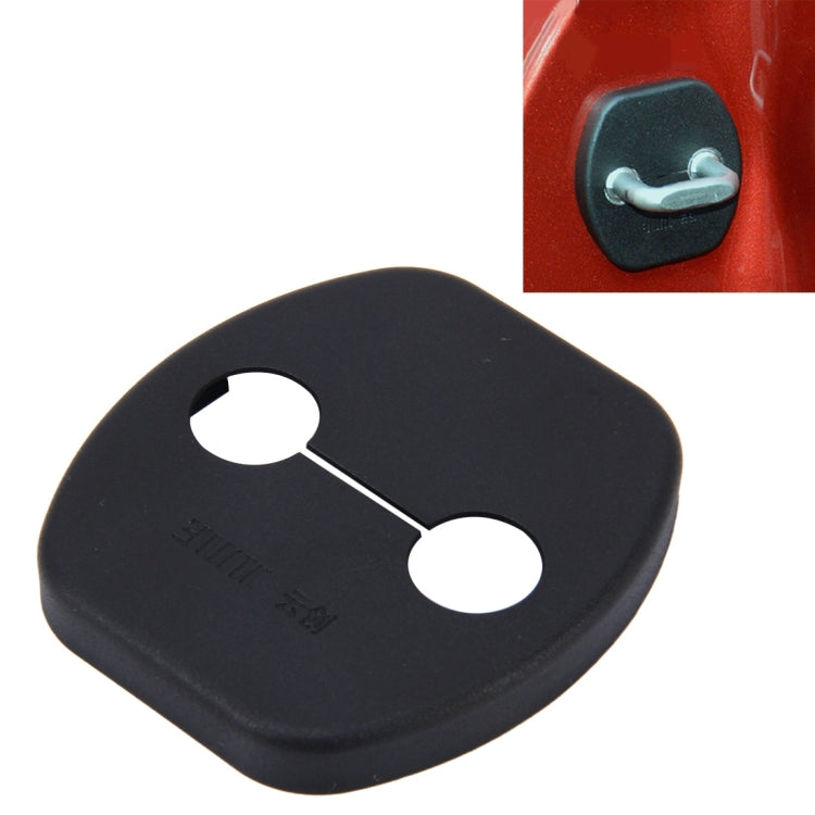 4 PCS Car Door Lock Buckle Decorated Rust Guard Protection Cover for NISSAN and Venucia, For NISSAN For NISSAN