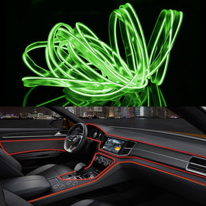 Fluorescent Green Light