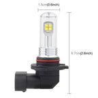 2 PCS 9005 40W 800 LM 6000K 8 CREE LEDs Car Fog Lights, DC 12V, 9005