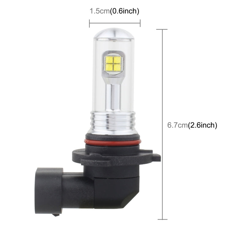 2 PCS 9005 40W 800 LM 6000K 8 CREE LEDs Car Fog Lights, DC 12V, 9005