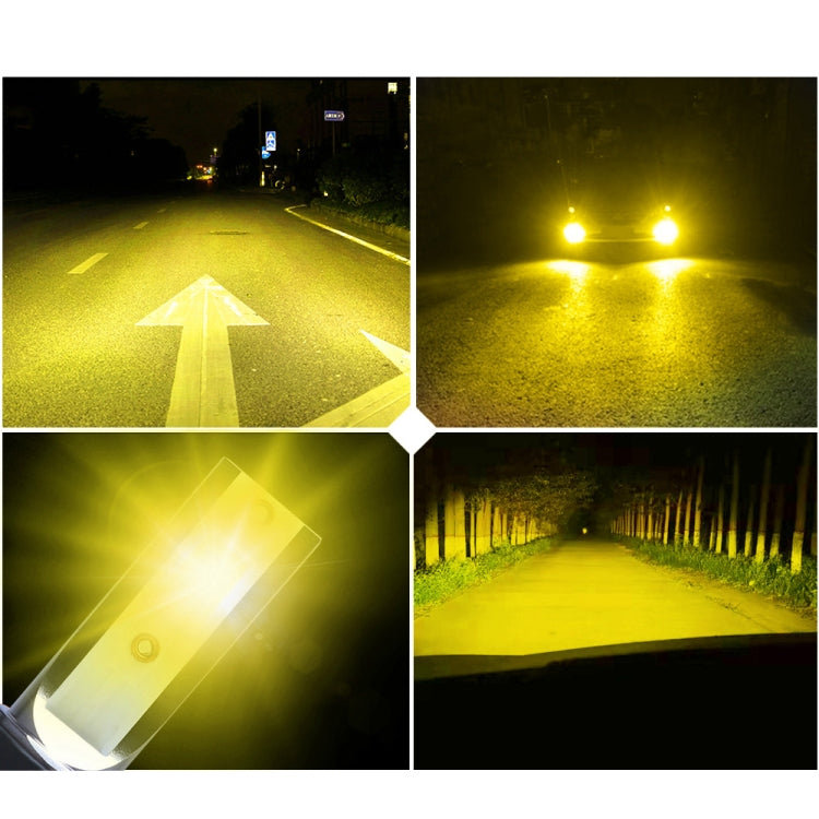 2 PCS H3 18W 1800 LM 6000K IP68 Canbus Constant Current Car LED Headlight with 2 COB Lamps, DC 9-36V, H3 – Durable Build, Easy to Use