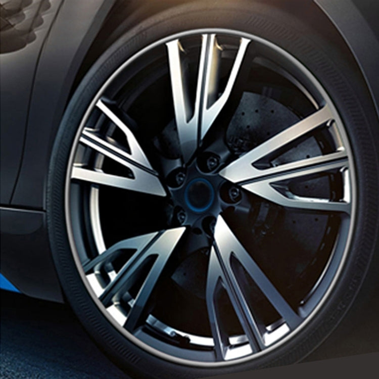 Universal Decorative Scratchproof Stickup 8M Flexible Car Wheel Hub TRIM Mouldings Shining Decoration Strip, 8m Shining, 8m – Durable Build, Easy to Use 8m Shining Silver