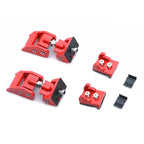 2 PCS Car Latch Locking Catch Buckle Engine Cover for Jeep Wrangler JK 2007-2017, Jeep Wrangler JK 2007-2017 (Red), Jeep Wrangler JK 2007-2017 (Black) – Durable Build, Easy to Use