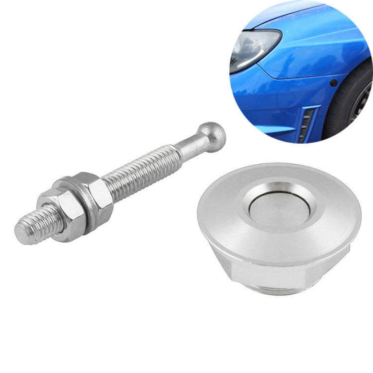 Car Mini Stainless Steel Quick-pins Push Button Billet Hood Pins Lock Clip Kit, Mini Stainless Steel (Black), Mini Stainless Steel (Silver) – Durable Build, Easy to Use Mini Stainless Steel (Silver) Silver