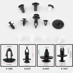 292 PCS Car Retainer Clips Assortment Car Panel Trim Plastic Fasteners Rivet Clips Set, 292 PCS