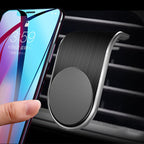 Car Metal Magnetic Air Outlet Mobile Phone Holder Bracket, Air Outlet Mobile Phone Holder Air Outlet Mobile Phone Holder Black