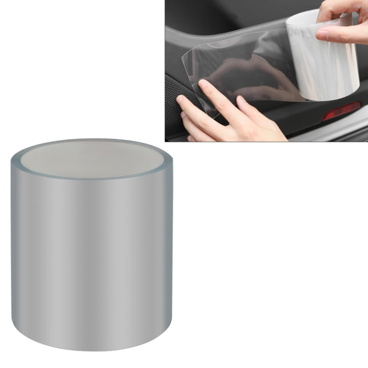 Universal Car Door Invisible Anti-collision Strip Protection Guards Trims Stickers Tape, Size: 10cm x 5m, Size: 10cm x 5m Size: 10cm x 5m