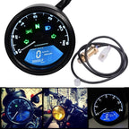 Motorcycle LCD Digital Tachometer Speedometer Odometer Gauge, CS-363 CS-363