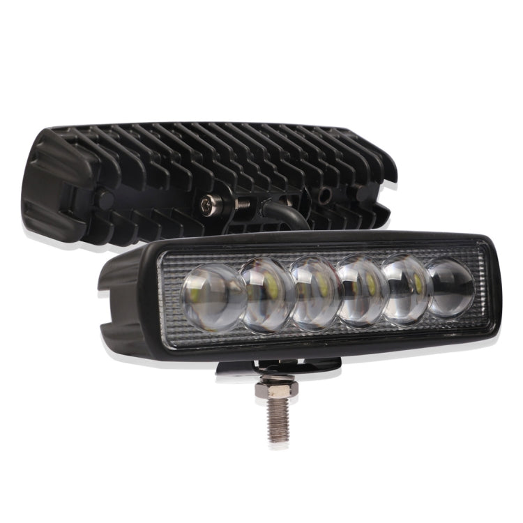 6 inch 18W 6000K IP68 8D Car Boat Marine Work Lights Spotlight LED Bulbs, DC 10-30V, 18W 18W