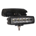 6 inch 18W 6000K IP68 8D Car Boat Marine Work Lights Spotlight LED Bulbs, DC 10-30V, 18W 18W