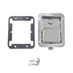 Stainless Steel Tool Box Lock Paddle Latch & Keys for Trailer / Yacht / Truck, A1217 A1217