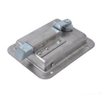 Stainless Steel Tool Box Lock Paddle Latch & Keys for Trailer / Yacht / Truck, A1217