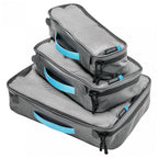 Cocoon Packing Cube with Laminated Net Top - Grey/Black