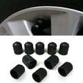 200 PCS Black Tire valve Dust Rubber Cap For Bicycle And Car, Diameter: 10mm(Black), 200 PCS 200 PCS