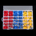 480 PCS Cold Press Electrical Insulated Terminals Crimp Connectors Assortment Kit, 480 PCS 480 PCS