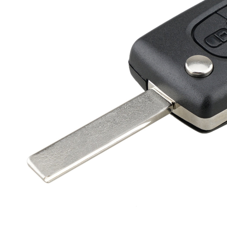 Car Keys Replacement 4 Buttons Car Key Case with Grooved, without Holder – Durable Build, Easy to Use, For CITROEN C8 / PEUGEOT 1007