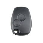 For RENAULT Clio / Megane / Laguna / Kangoo Car Keys Replacement 2 Buttons Car Key Case with 206 Socket, without Blade, For RENAULT Clio with 206 Socket For RENAULT Clio with 206 Socket