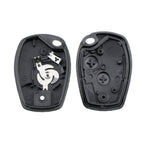 For RENAULT Clio / Megane / Laguna / Kangoo Car Keys Replacement 2 Buttons Car Key Case with 206 Socket, without Blade, For RENAULT Clio with 206 Socket