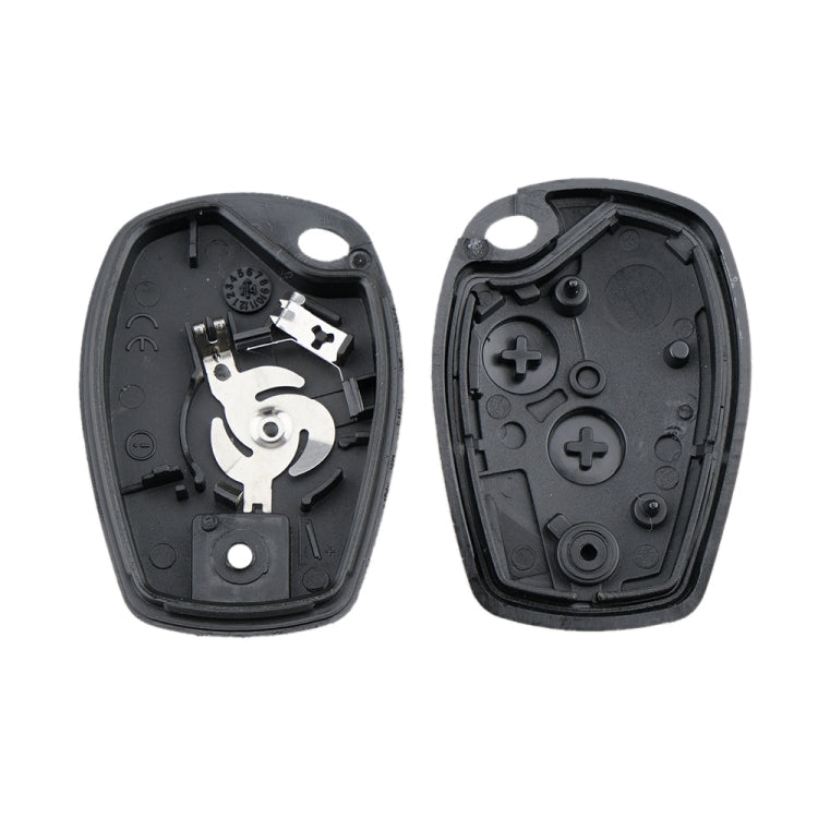 For RENAULT Clio / Megane / Laguna / Kangoo Car Keys Replacement 2 Buttons Car Key Case with 206 Socket, without Blade, For RENAULT Clio with 206 Socket