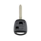 For TOYOTA Car Keys Replacement 2 Buttons Car Key Case with Key Blade, 2 Buttons