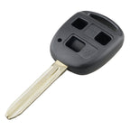 For TOYOTA Car Keys Replacement 3 Buttons Car Key Case with Key Blade, 3 Buttons 3 Buttons