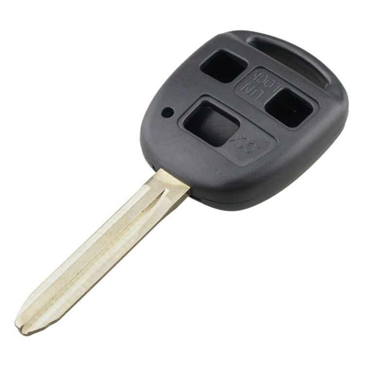 For TOYOTA Car Keys Replacement 3 Buttons Car Key Case with Key Blade, 3 Buttons 3 Buttons