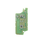 For PEUGEOT 2 Buttons ASK Signal Intelligent Remote Control Car Key with Integrated Chip & Battery & Holder, without Grooved, Frequency: 433MHz, 2 Buttons without Grooved – Durable Build, Easy to Use