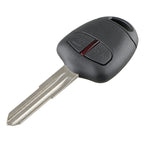 For MITSUBISHI 2 Buttons Intelligent Remote Control Car Key with 46 Chip & Battery & Left Slot, Frequency: 433MHz, For MITSUBISHI(Left) For MITSUBISHI(Left)