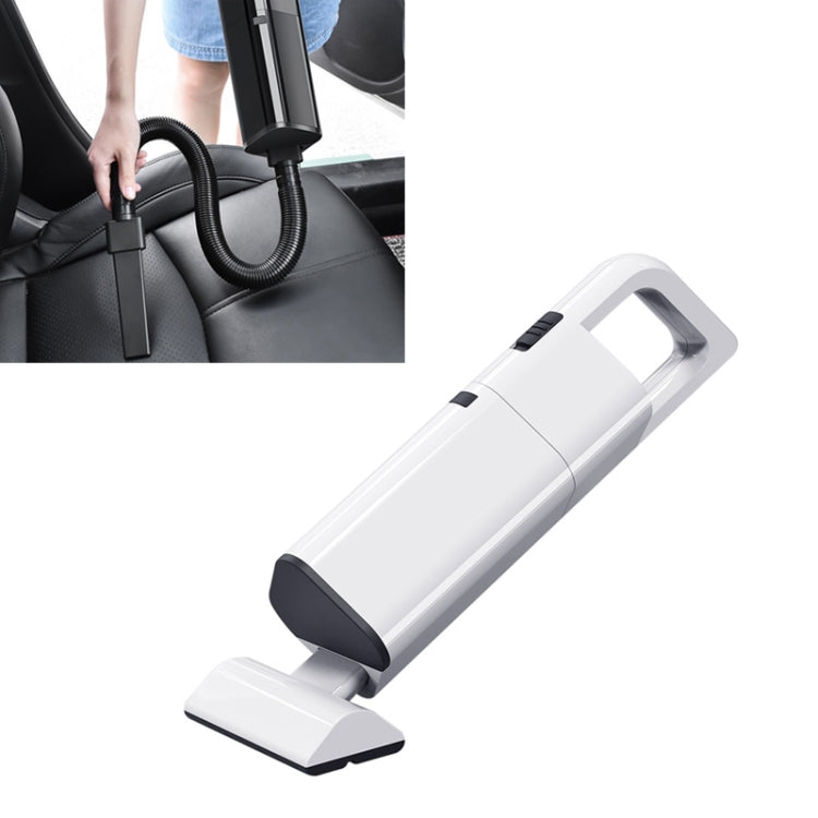 Car Portable Wireless 120W Handheld Powerful Vacuum Cleaner, Wireless (Black), Wireless (White) – Durable Build, Easy to Use Wireless (White) White