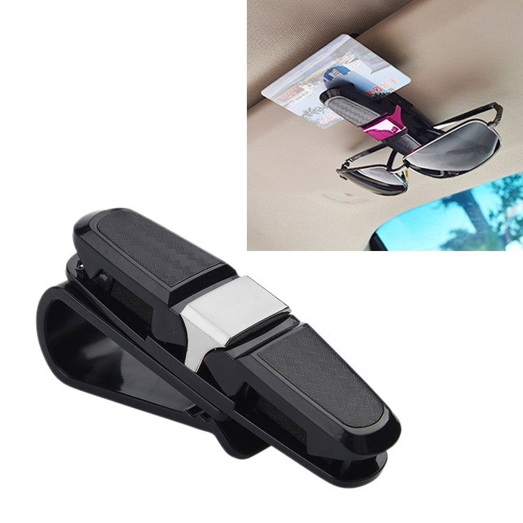 Vehicle Mounted Glasses Clip Car Eyeglass Bill Holder, Package: OPP Bag – Durable Build, Easy to Use Silver