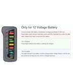 TIROL T16897 12V Auto Car Digital Battery Alternator Tester 6 LED Lights Display, TIROL T16897