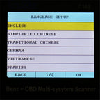 Creator C502 V7.6 Car OBD2 Multi-system Scanner Car Diagnostic Tool for Mercedes-Benz before 2016, Creator C502