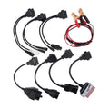 8 PCS Car Diagnostic Cable and Connector OBD2 Cable, 8 in 1 Car OBD2 Cable – Durable Build, Easy to Use 8 in 1 Car OBD2 Cable