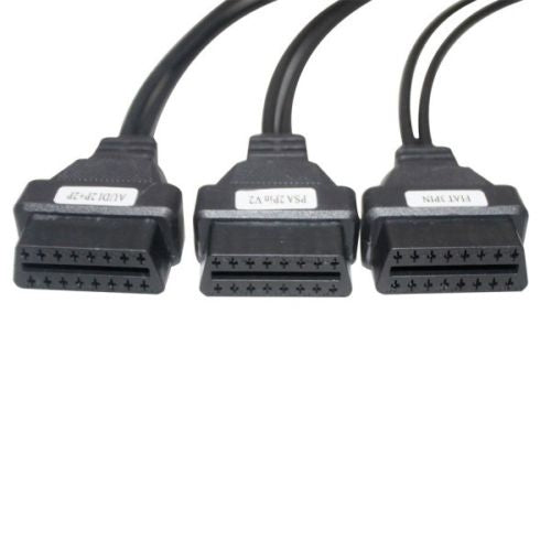 8 PCS Car Diagnostic Cable and Connector OBD2 Cable, 8 in 1 Car OBD2 Cable – Durable Build, Easy to Use
