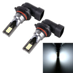 2 PCS 9005 DC12V-24V / 12W / 3000K / 800LM 12LEDs SMD-3030 Car LED Fog Light, 9005 (White Light), 9005 9005 (White Light) White Light