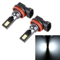 2 PCS H11 / H8 DC12V-24V / 12W / 3000K / 800LM 12LEDs SMD-3030 Car LED Fog Light, H1 (White Light), H11 H1 (White Light) White Light