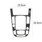 Car Carbon Fiber Gear Position Panel Decorative Sticker for Audi 2010-2018 Q5 / 2009-2016 A4L / 2009-2016 A5, Left Drive, Gear Position (C)