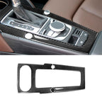 Car Carbon Fiber Gear Position Panel Decorative Sticker for Audi 2014-2017 A3, Left Drive, Gear Position For A3 Gear Position For A3