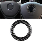 Car Carbon Fiber Steering Wheel Ring Decorative Sticker for Volkswagen, Steering Wheel Ring Steering Wheel Ring